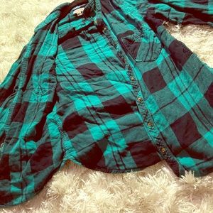Flannel button up
